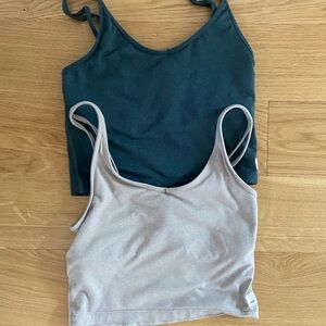 Vuori halo performance crop tank top lot small